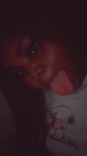 Ebony Big Butted Woman