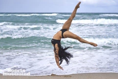 Illustrative competition swimwear