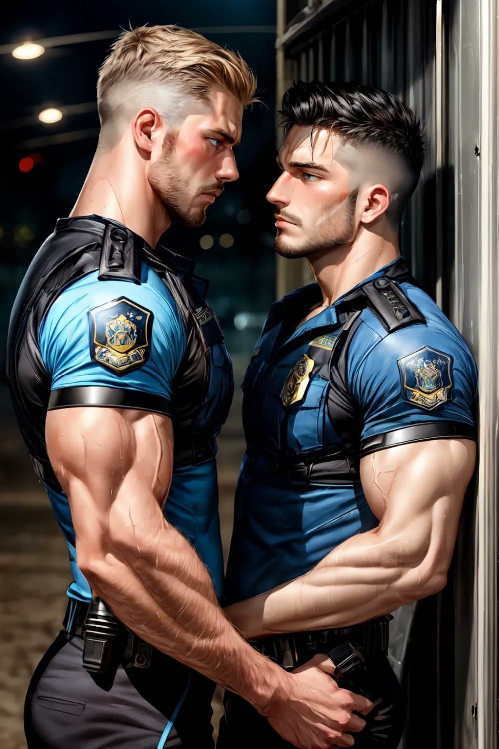 Click to view full size GAY A.I. MUSCLE MEN IN LINGERIE ???????