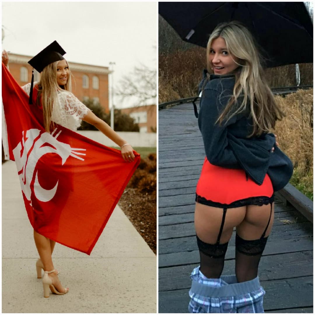 Young and horny 18 American schoolgirl LOVES showing off