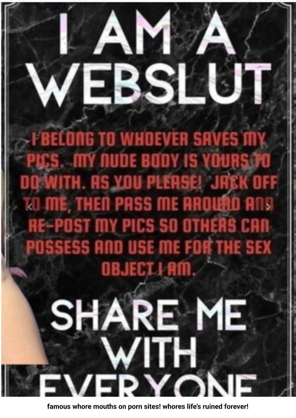 White cunts bound/gaged/fucked&sold !