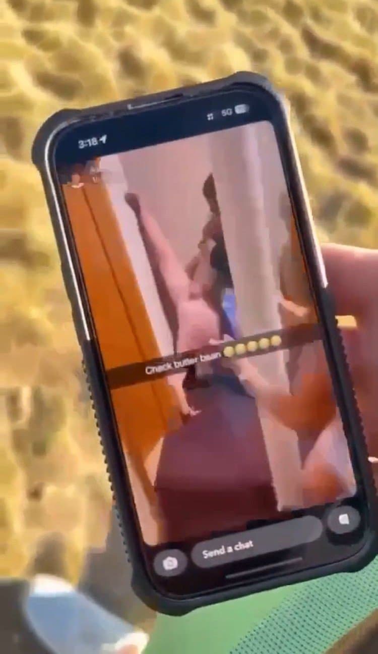 college girl sucks fat mans dick while he is upside down