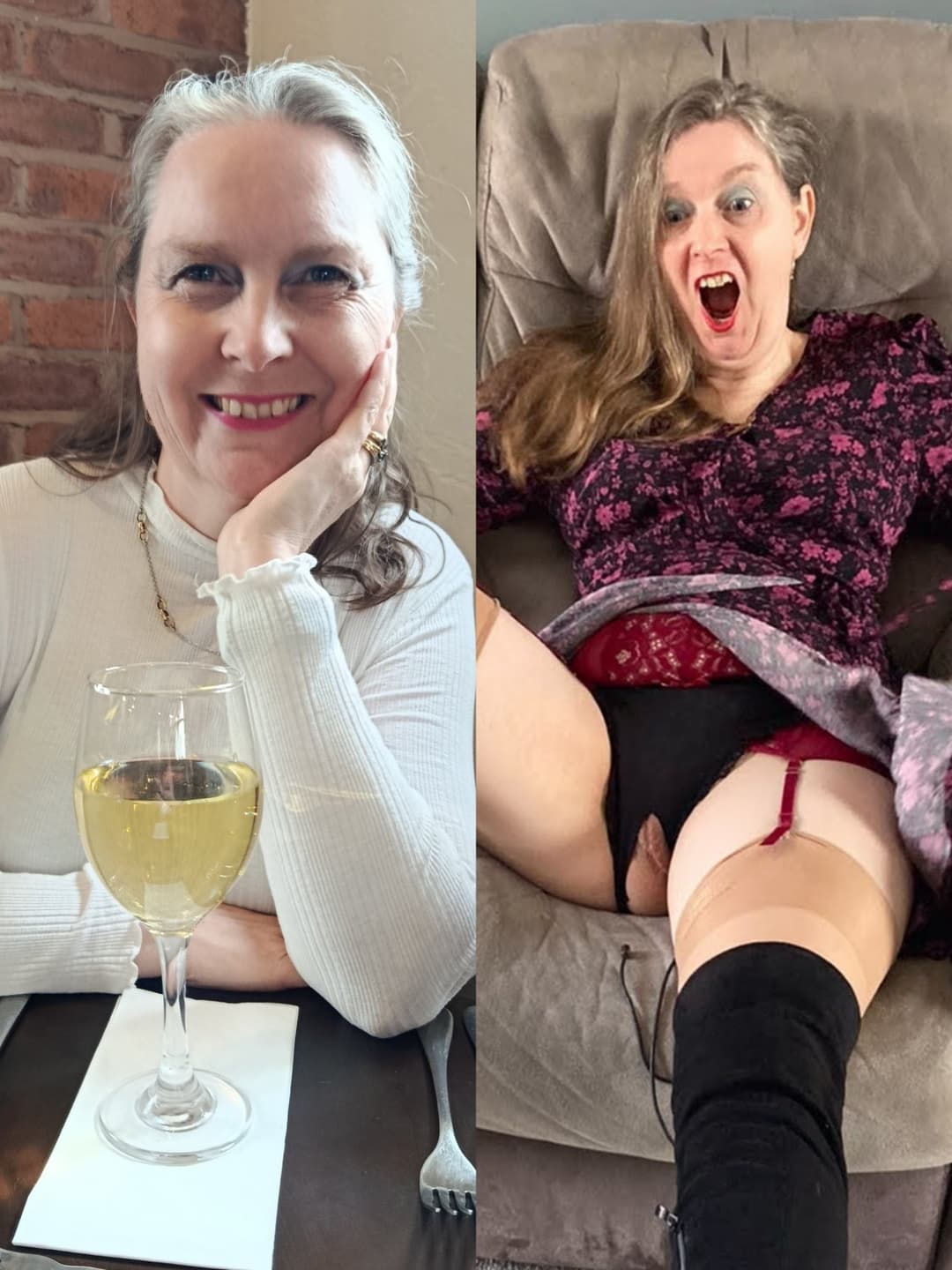 Click to view full size How many cocks do you think this mom belly slag has taken??