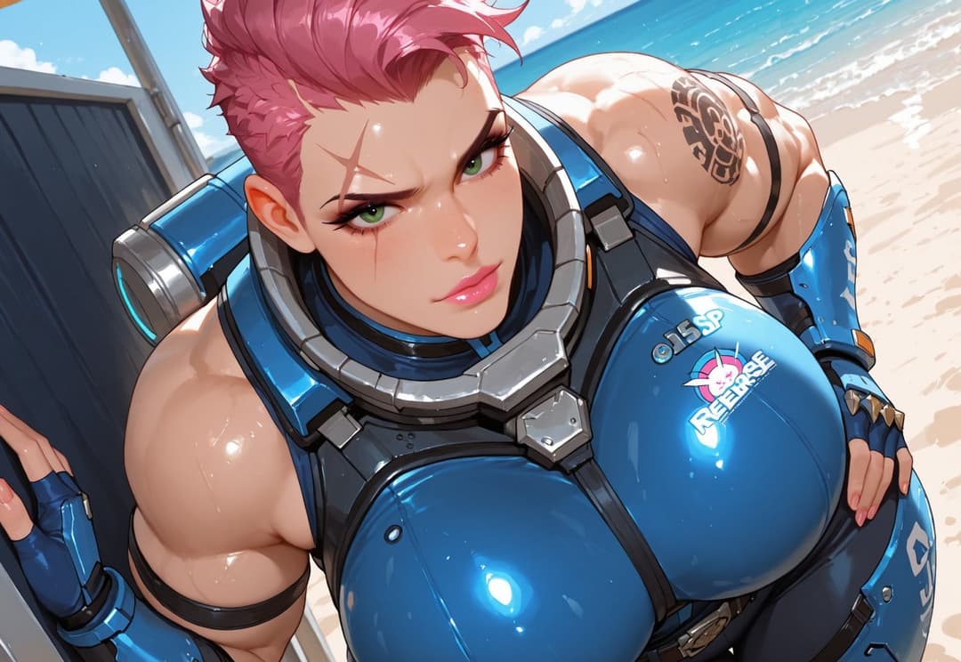 [Overwatch] I want to fuck Zarya ?