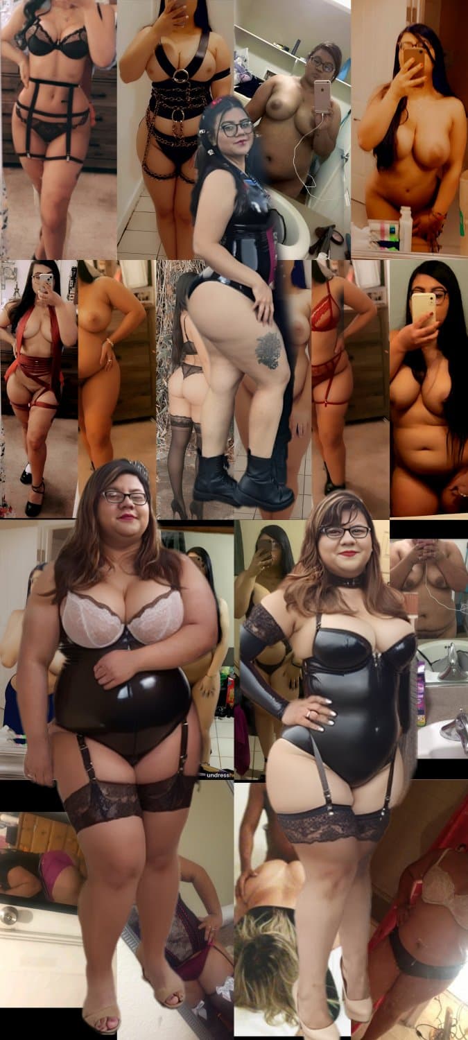 Latina webslut collage