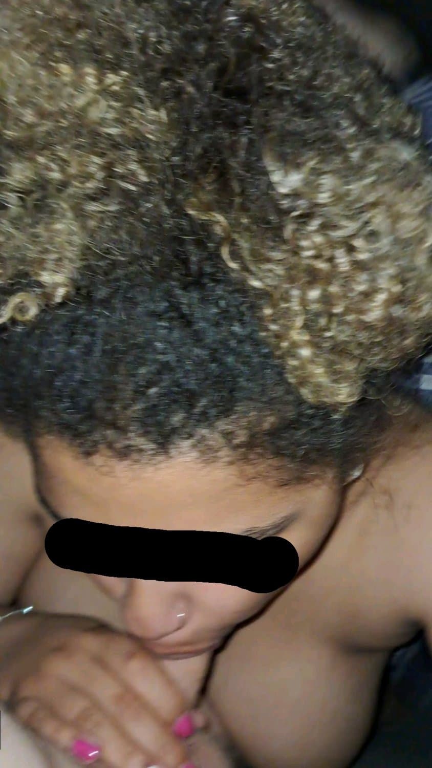 Mixed Girl Sucks My White Cock