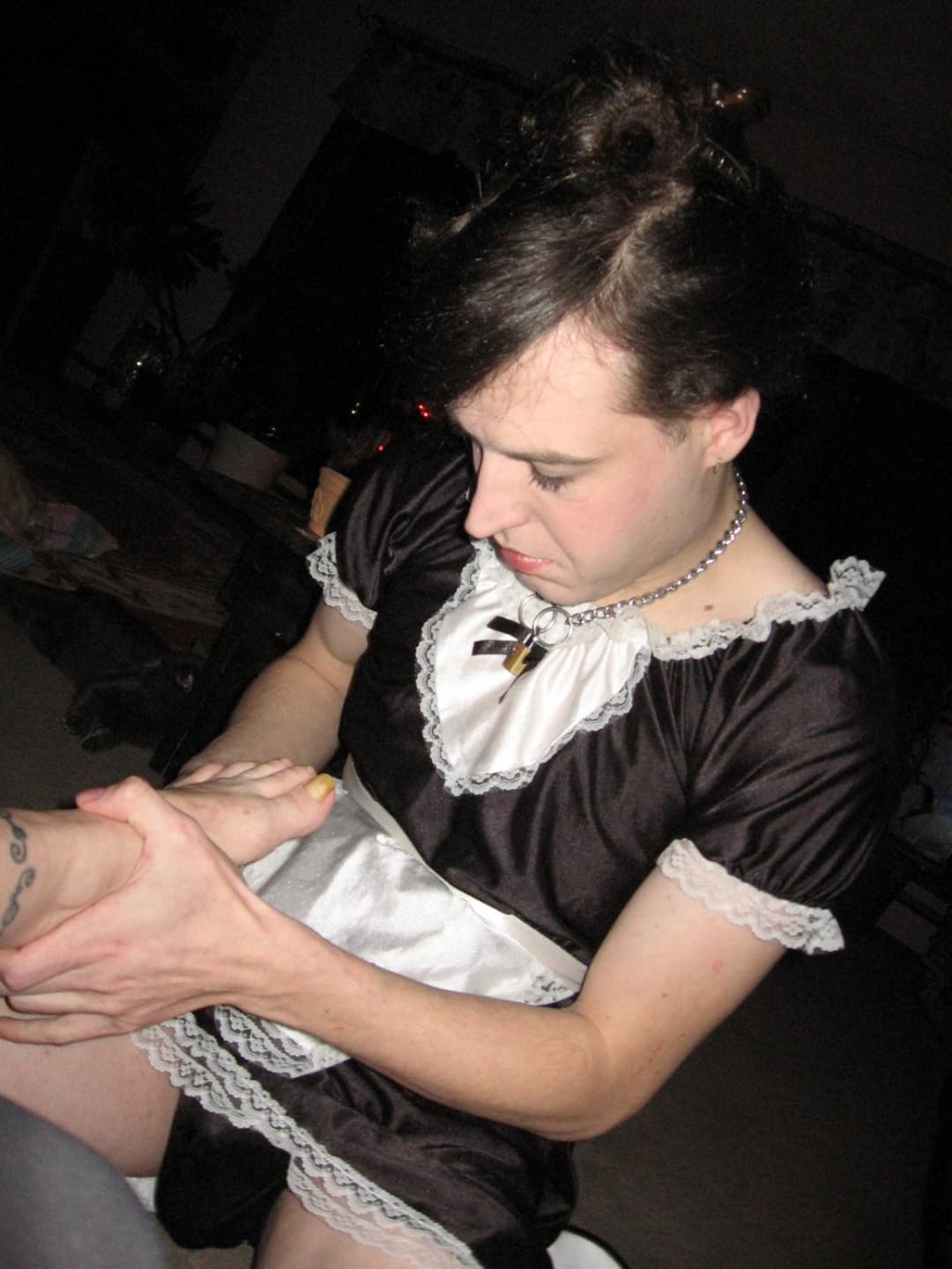 femdom gilf and her sissy xmas