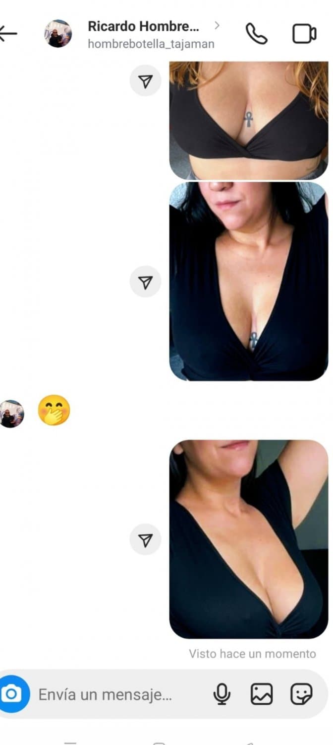 Cuando un amigo recibe un mensaje de la mujer de su amigo ... Putona tetona de Barcelona María Jesús