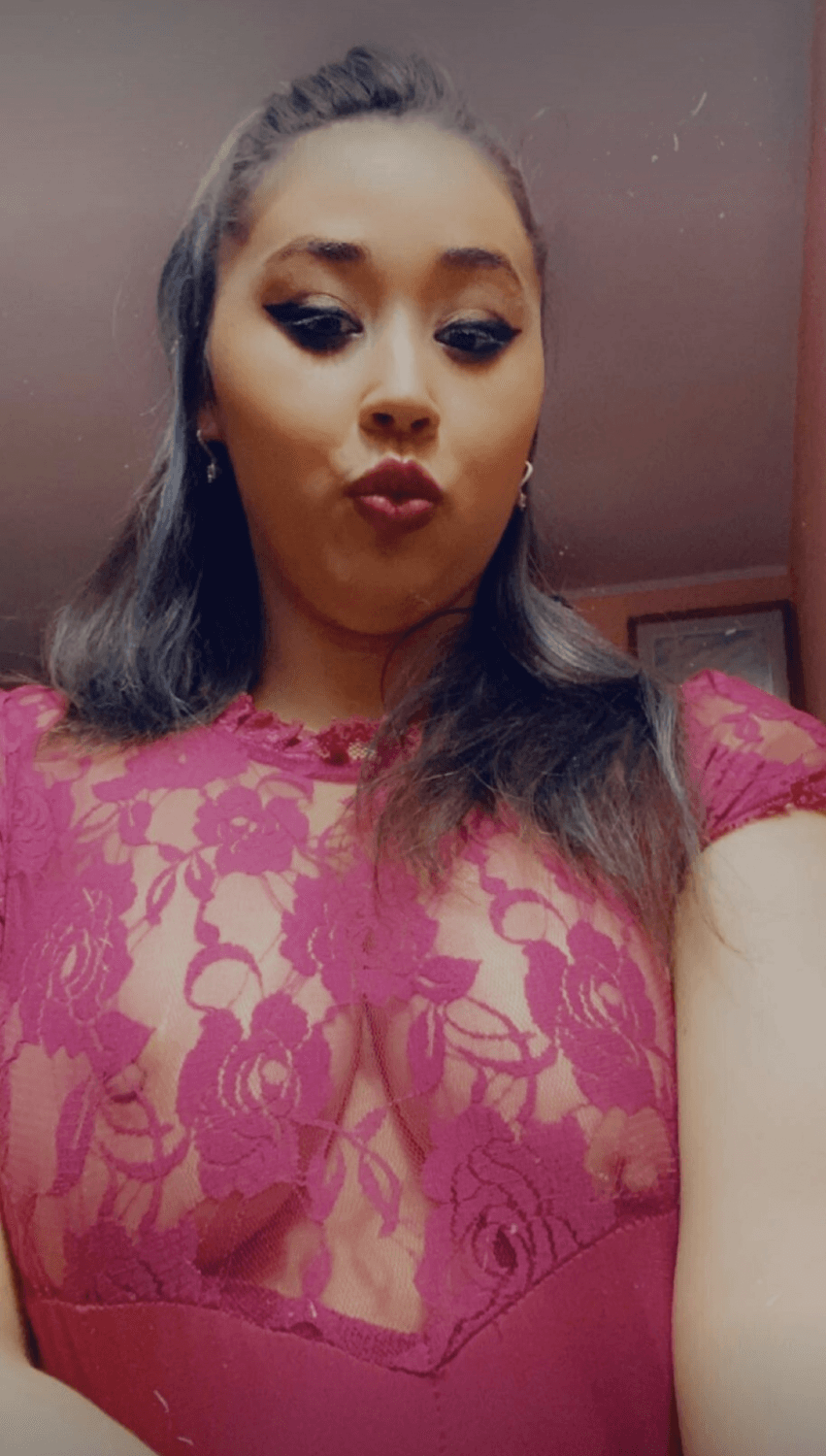 Busty amateur girl see through blouse