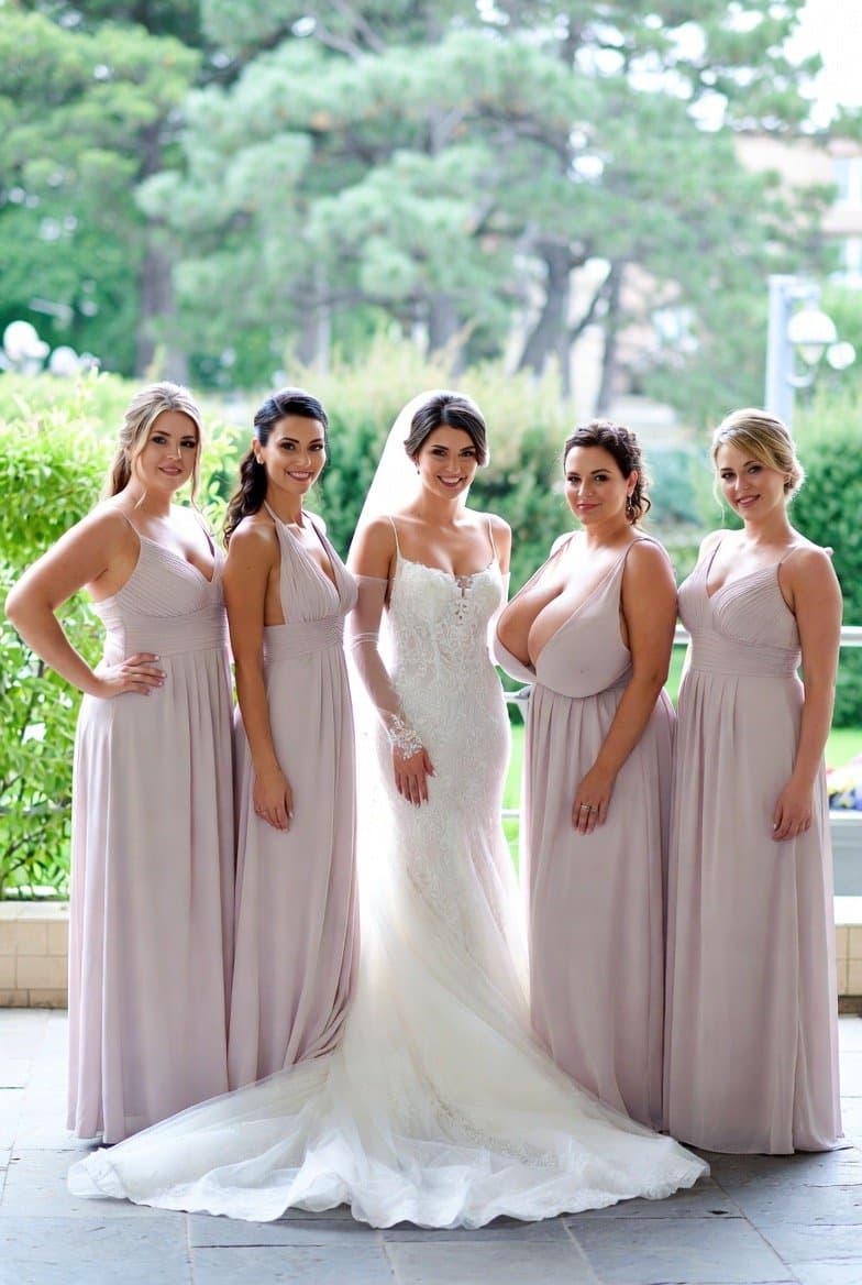 Upstaging the bride (realistic)