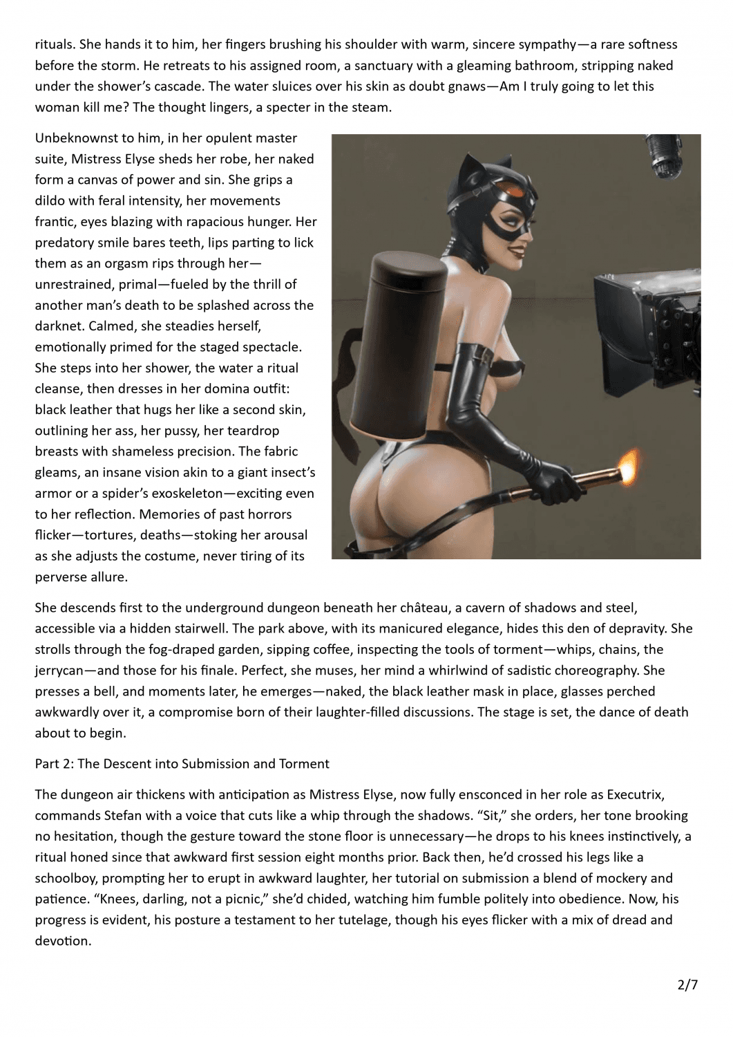 Domination of mistress elyse