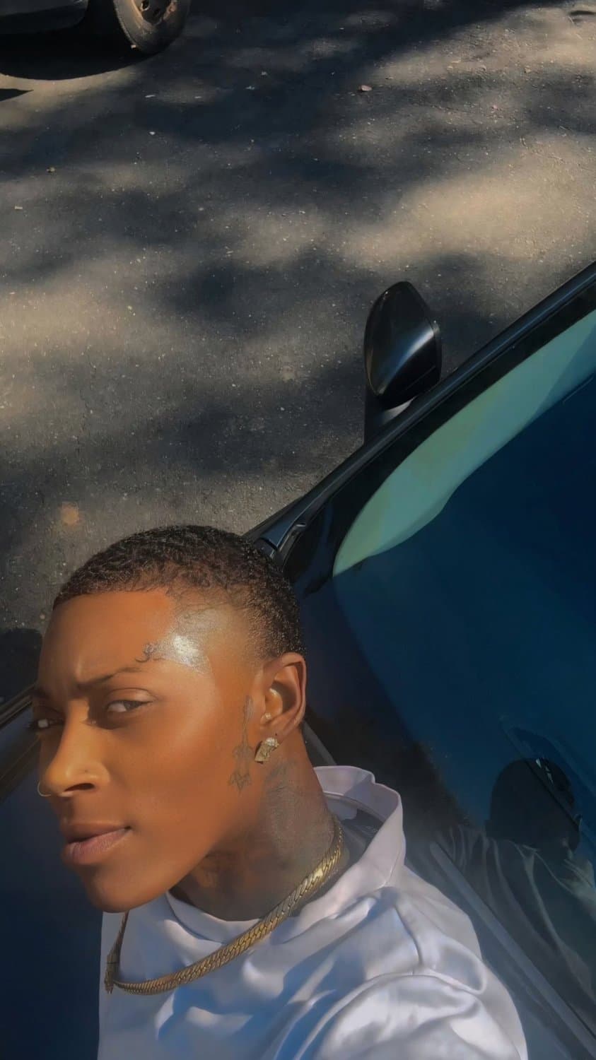 Ebony Dyke Stud Black Tomboy Tajee