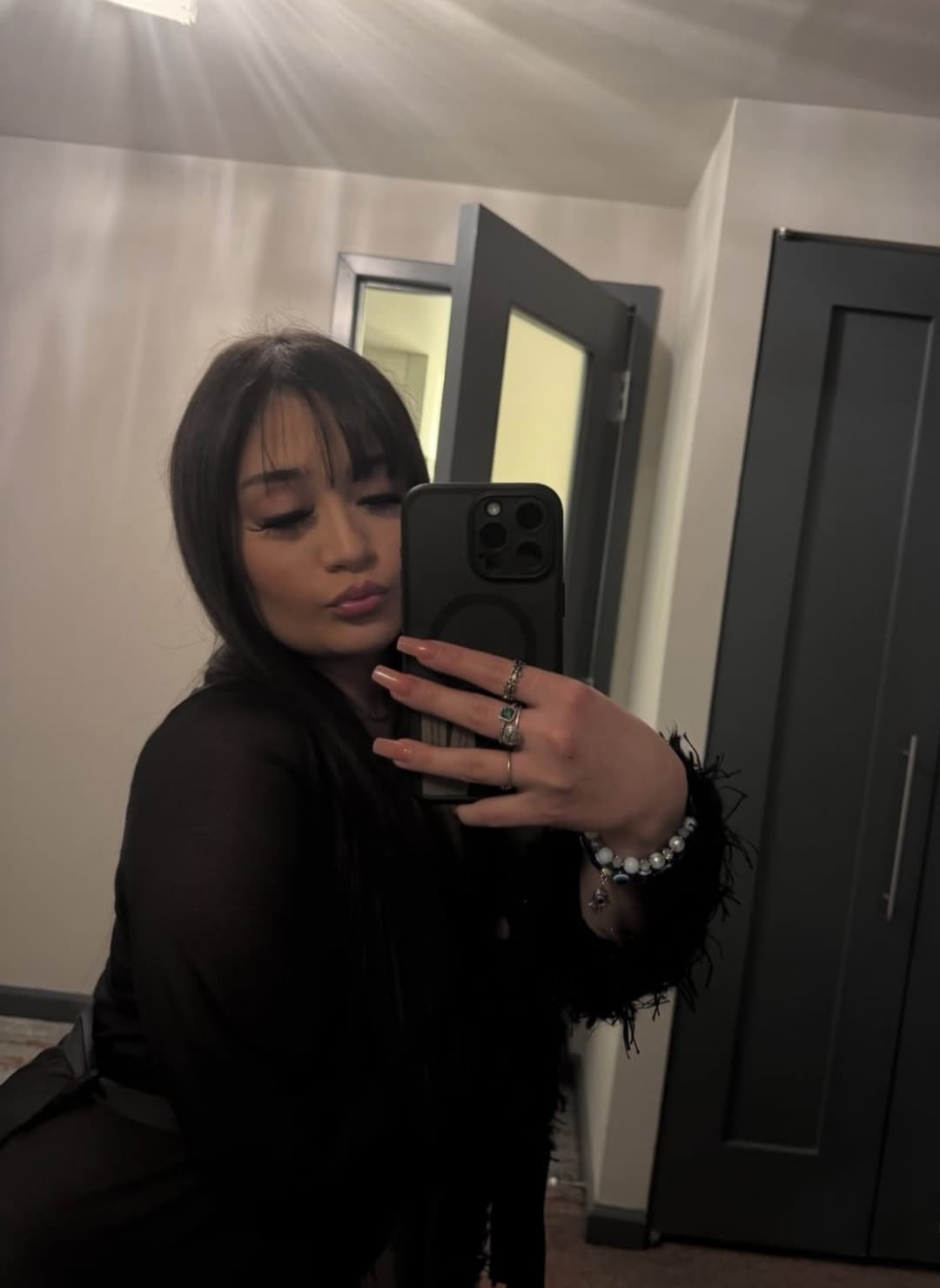 Sofia Flores officially gets blacked RAW by an older man from tinder. he even fills her up with cum.