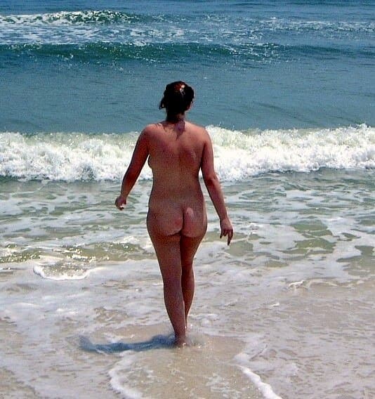 Jill from Iowa Nude on Ship Island