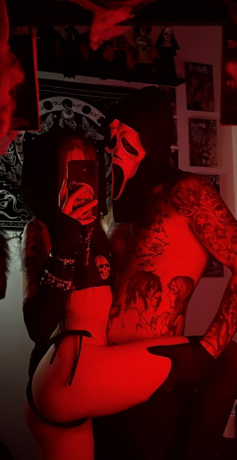 Click to view full size His knife’s cold, his hands are rough, but my body’s burning for him