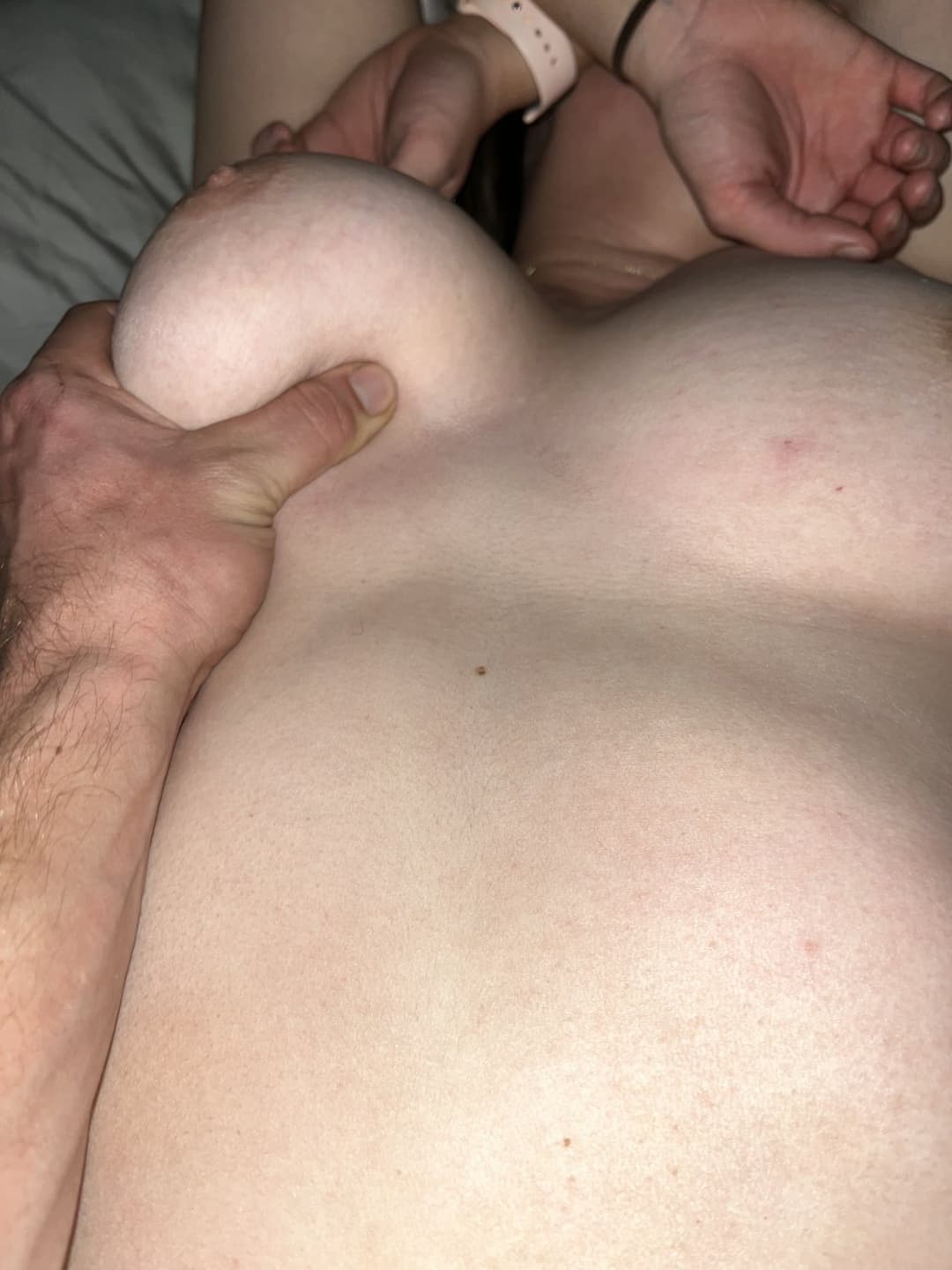 Big tit slut…. Are they too big?