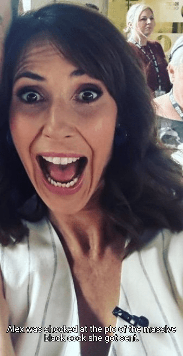 Alex Jones blacked captions. ?