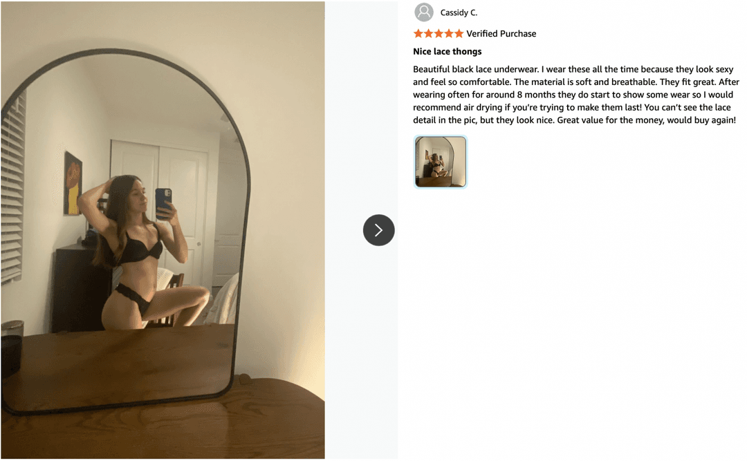 Amateur Amazon Lingerie Reviews Vol. 4