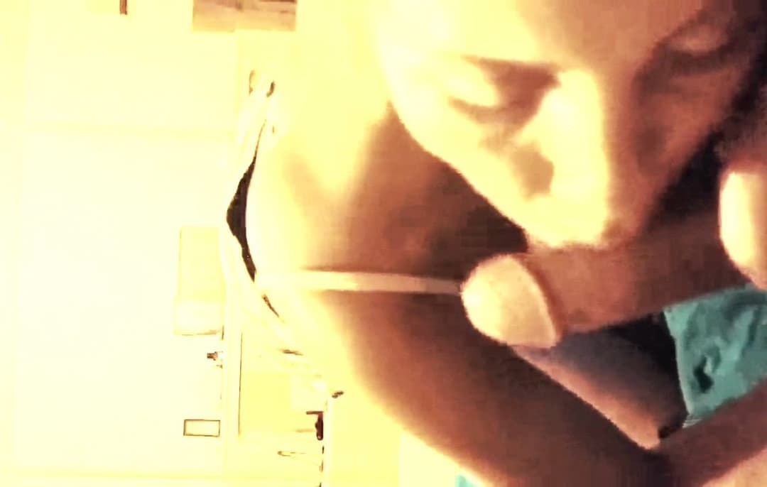 Amateur blowjob hot teen wife horny