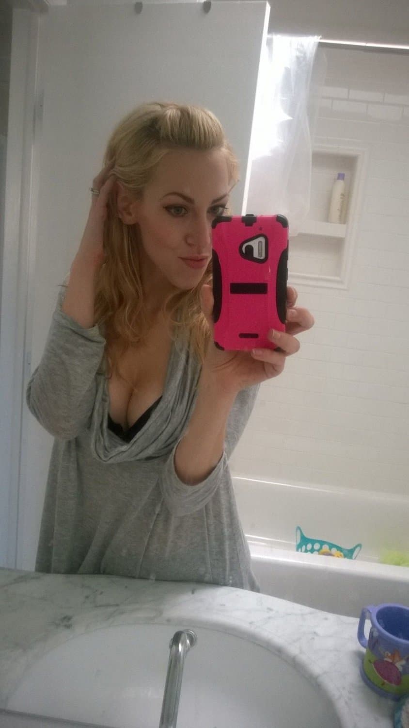 Busty Blonde Slut Wife Likes Wearing Other Men’s Cum Like a Whore