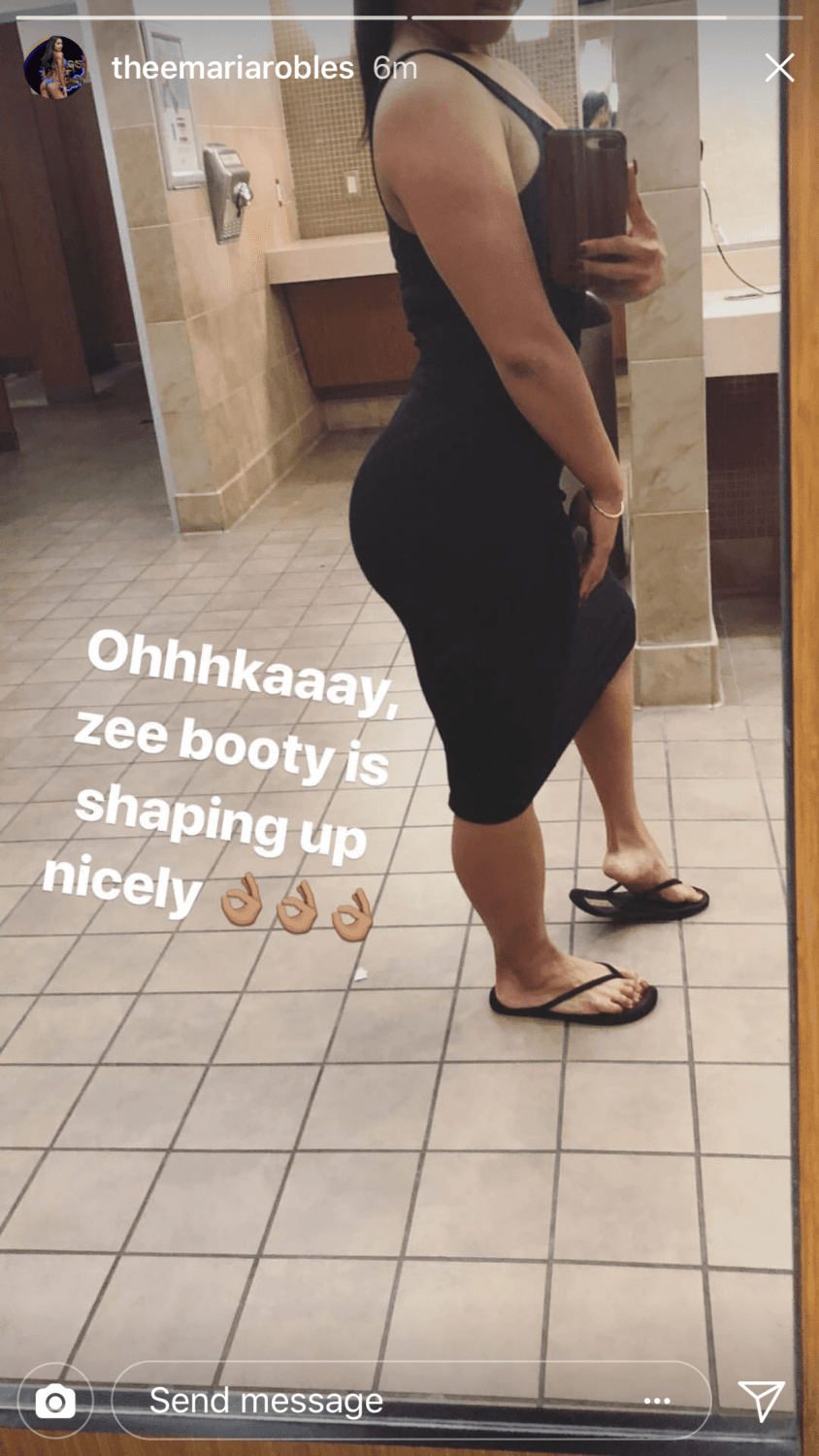 asian fitness model ass feet soles maria robles part two