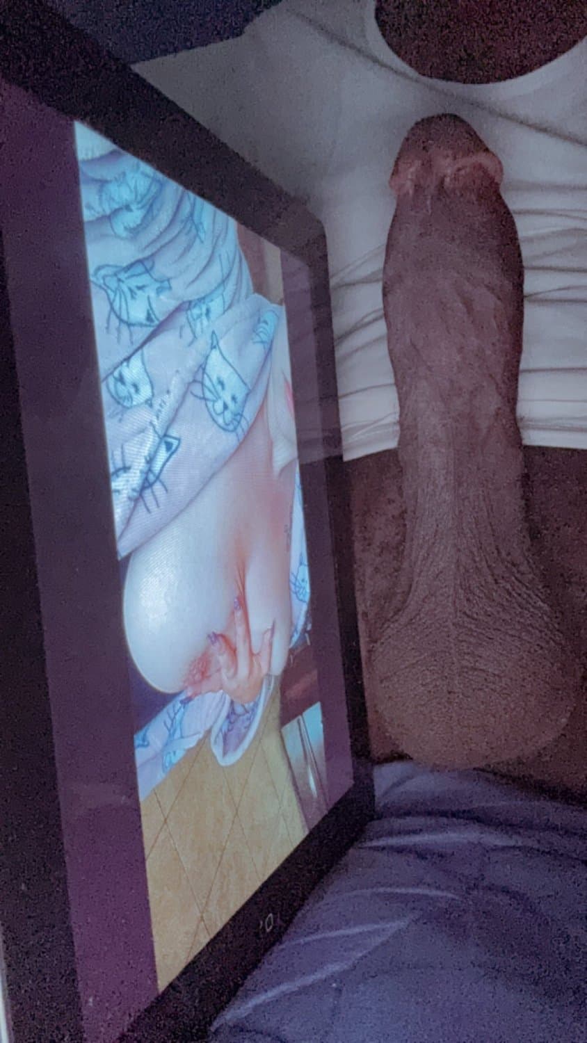 Fat cocks tribbing my gfs massive tits