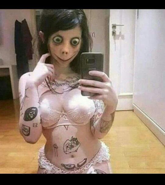 Creepy momo