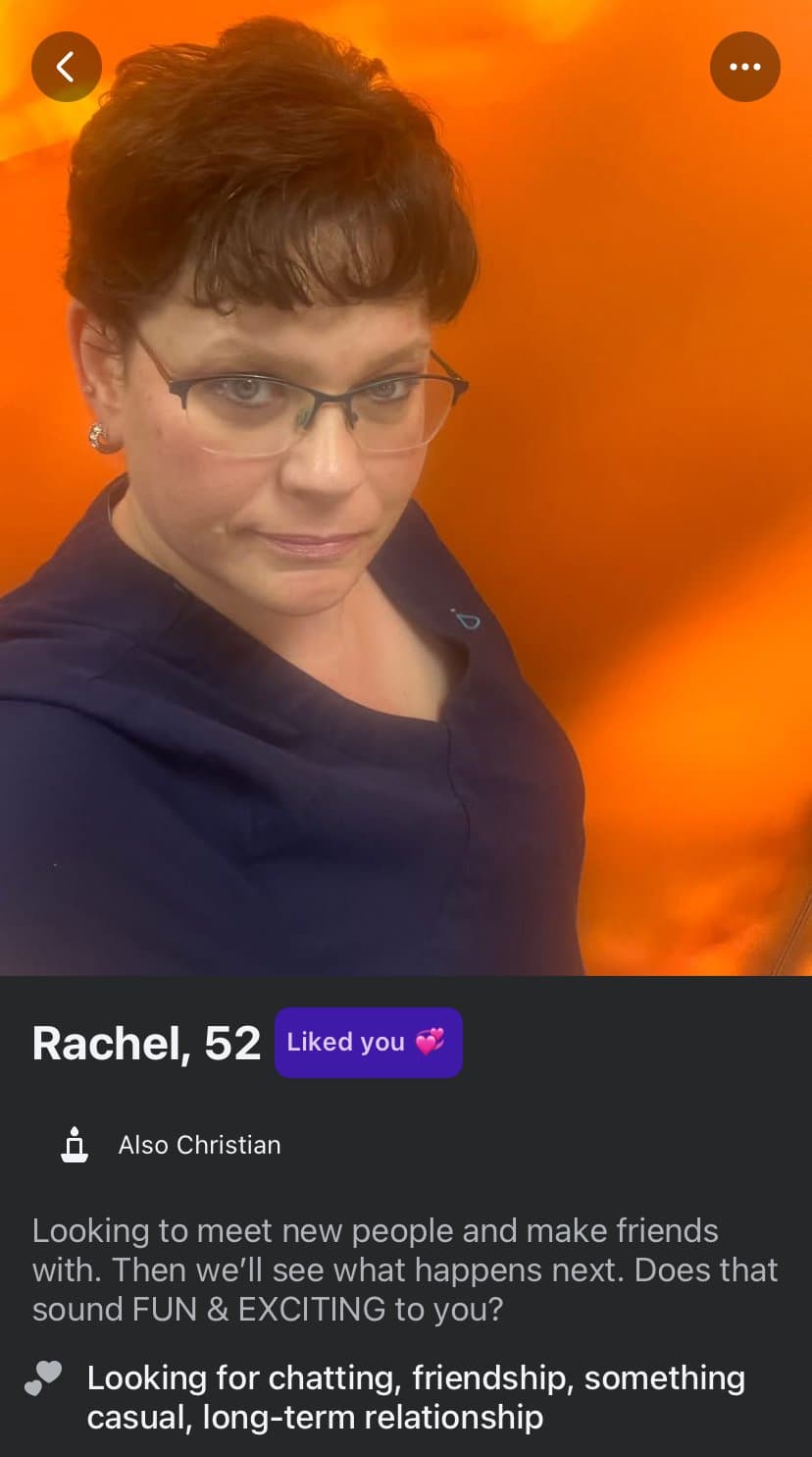 A real slutty ass amateur milf Rachel from Facebook dating