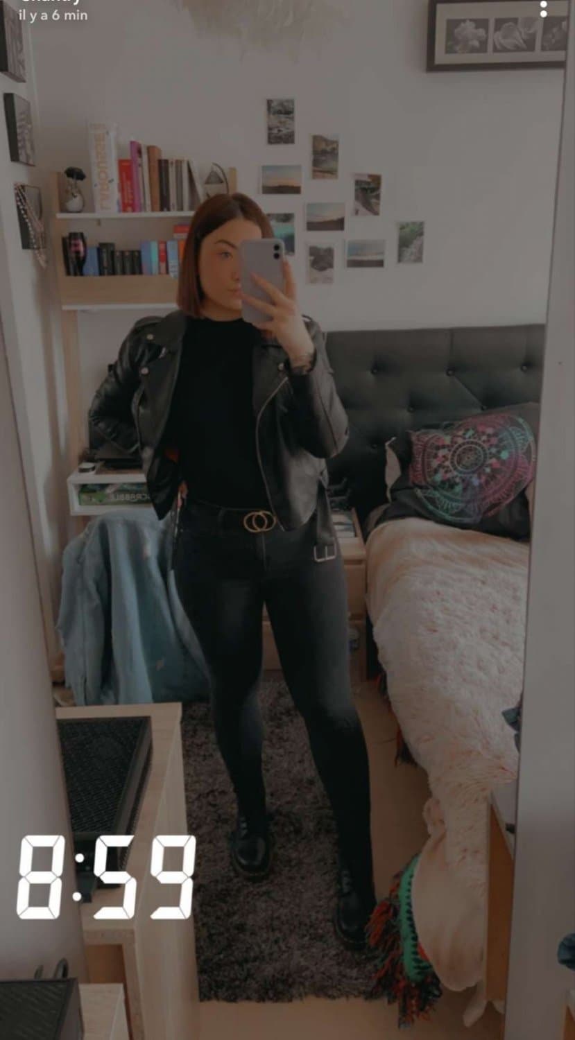 His french gf Megane has such a fuckable cumface