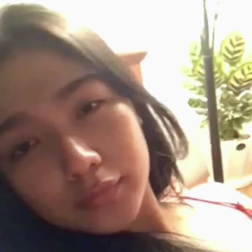 Barelylegal Asian teen showing off pretty fat pussy