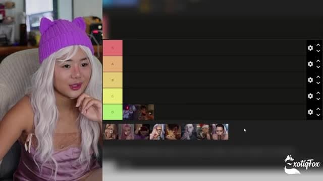 WHO IS THE BEST BLOWJOB GIRL WATCHING BLOWJOB VIDEOS- ExotiqFox Solo Gooner Girl Masturbating Reacti