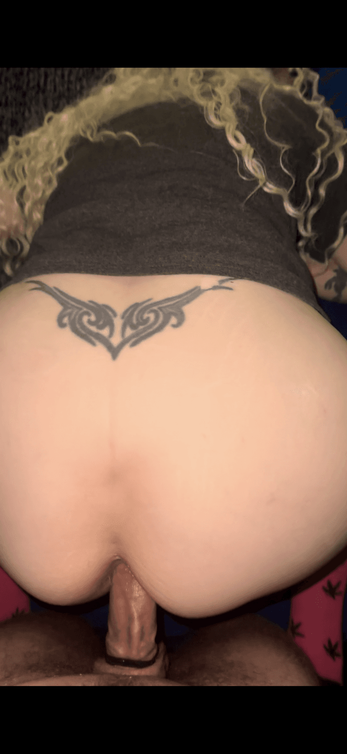 Dirty anal whore gets cream pie