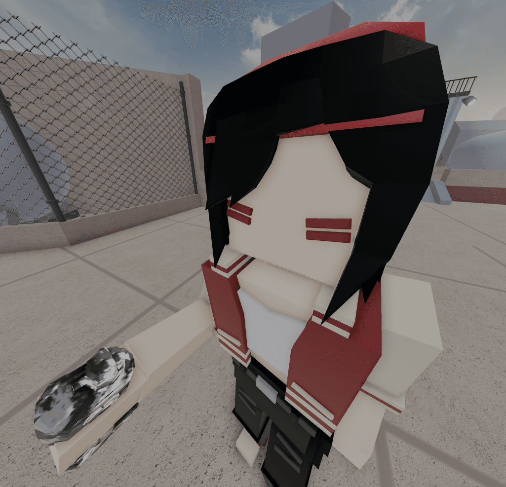 Roblox bad business punk business girl roll up sleeves and boobs