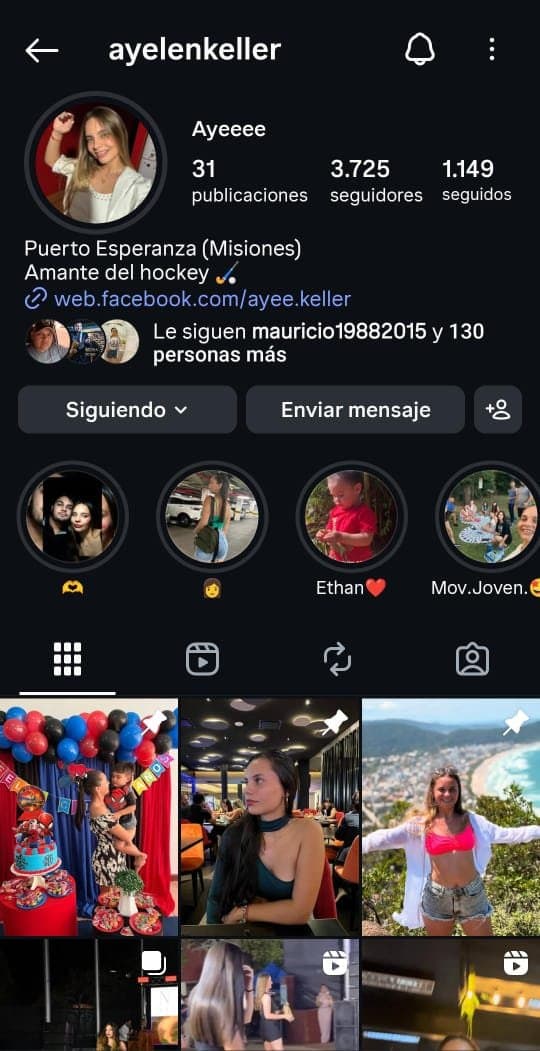 Ayelen keller puerto esperanza