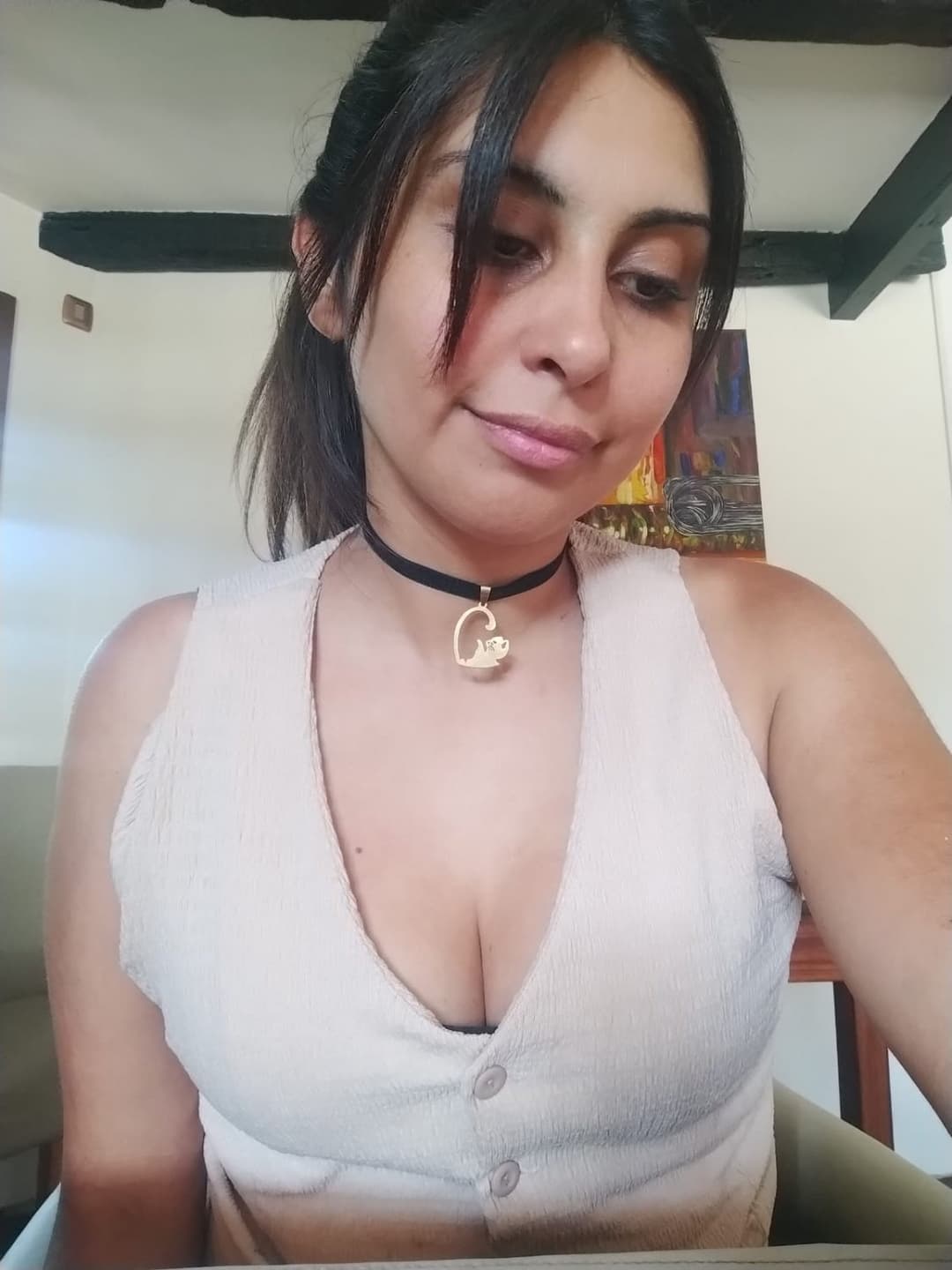 Puta argentina chupando una verga