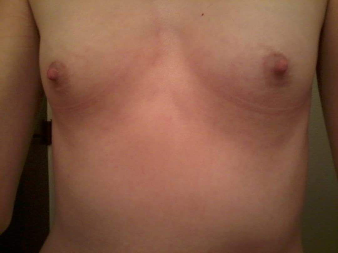 Blonde with small boobs 10