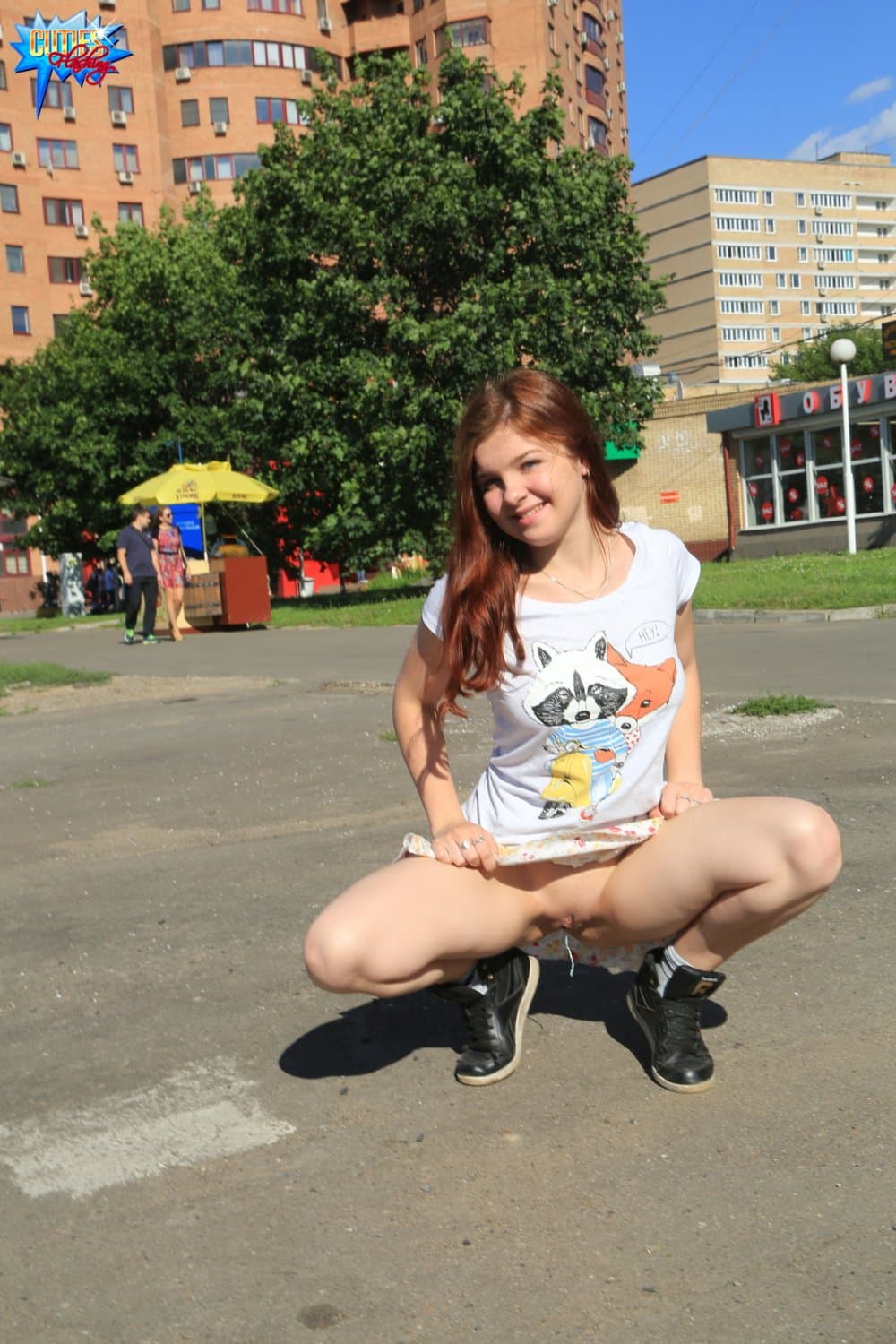 Bottomless Girls in Public 3