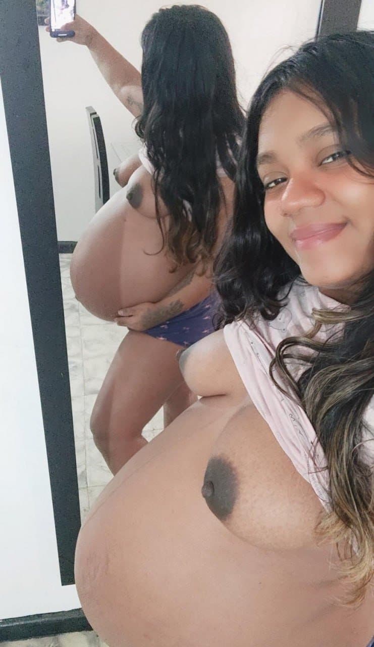 Pack de embarazada de pezones negros