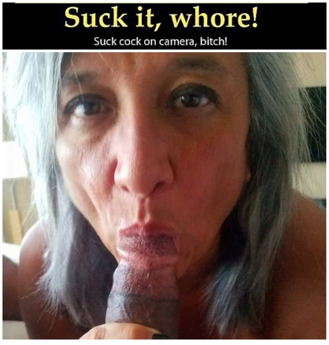 Suck it Whore!!! BBC Edition.  A collection of white sluts sucking black dick.