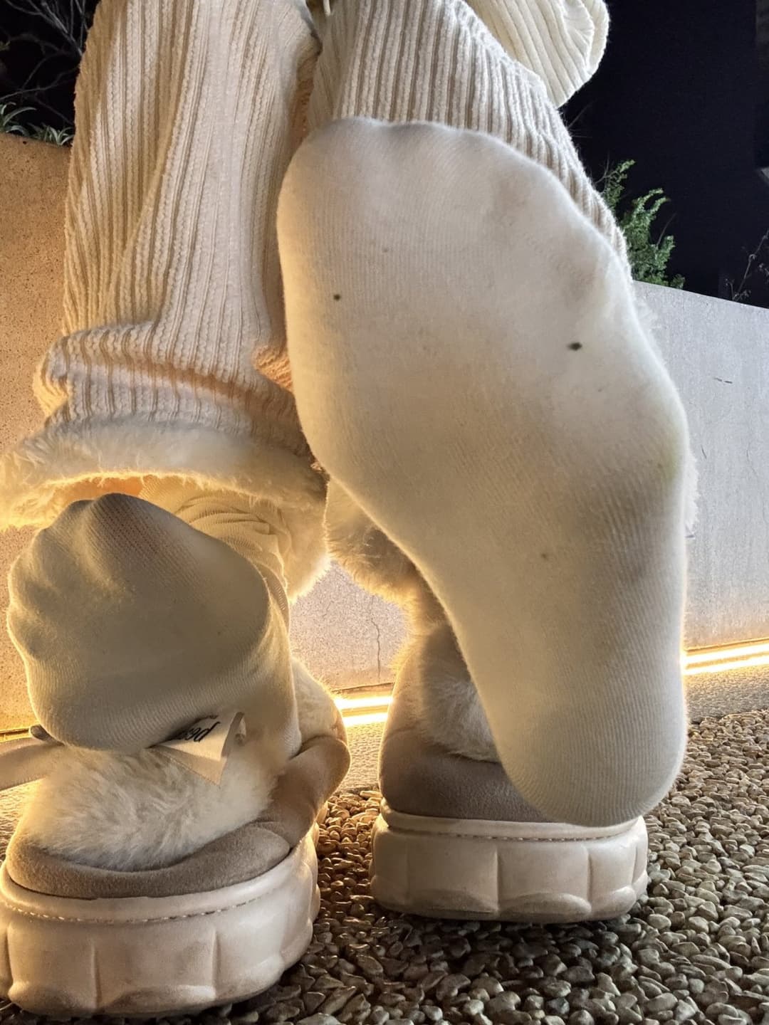 Asian feet / socks and cum filled shoes