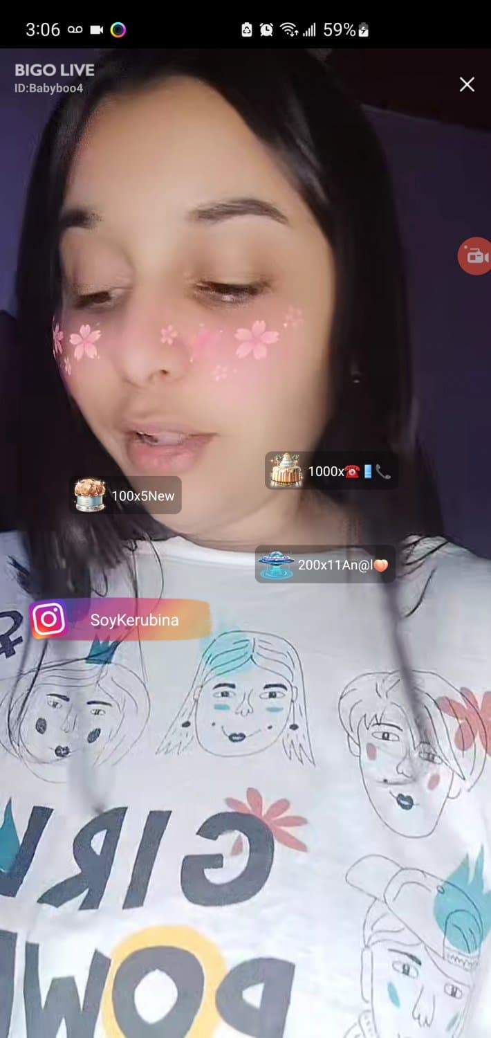 Venezolana gordita de bigo  ( chocc boo