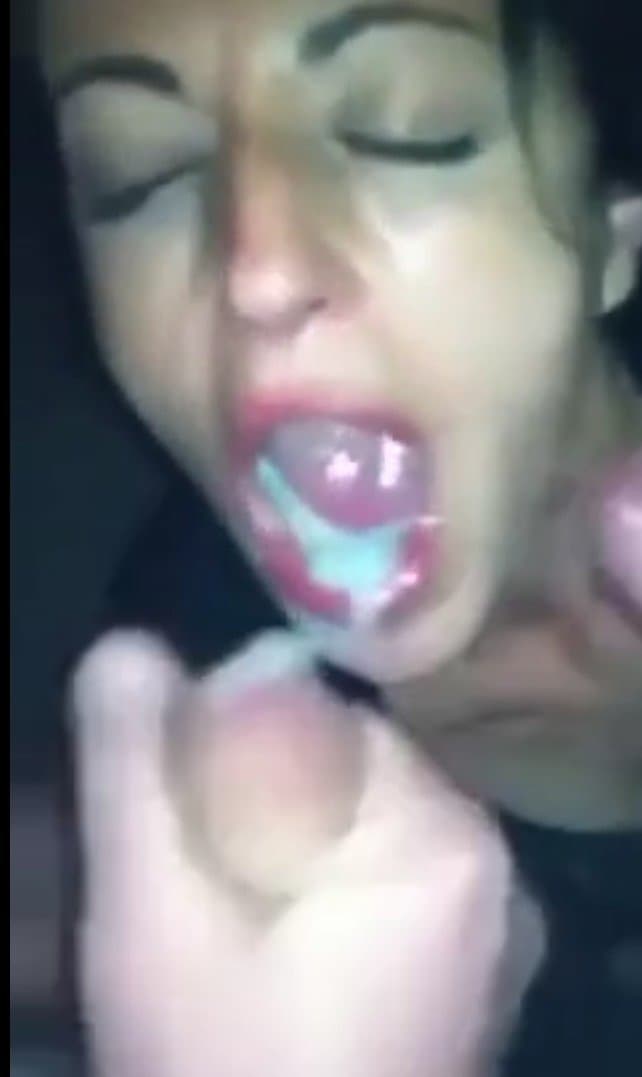 Thirsty nut goblin swallows baby gravy?