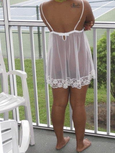 security guard peeper... wife teases security during the day and lets him watch at night