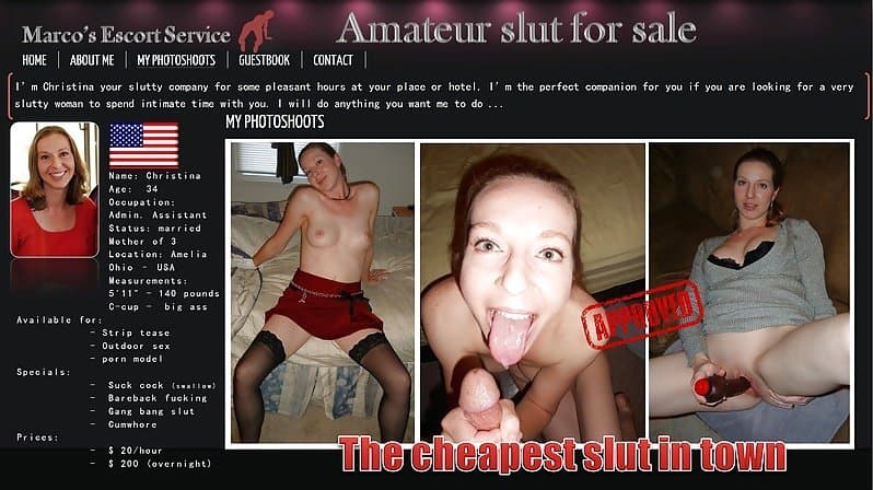 Christina Faith Boss Is Summers Real Name. Shes just a whore from Amelia Ohio