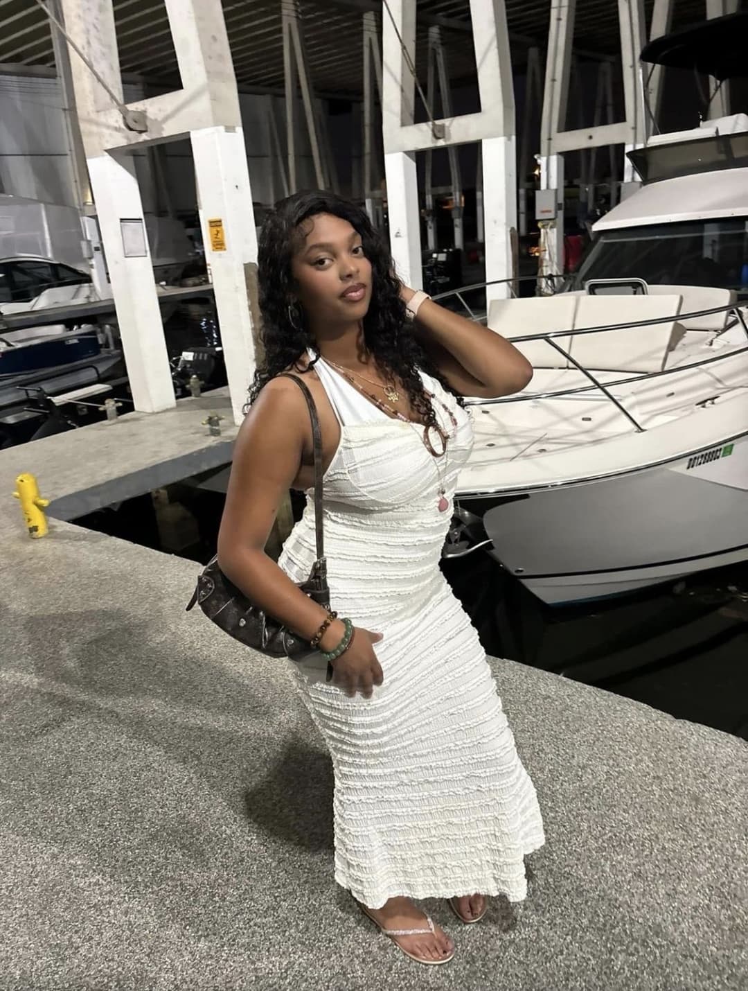 Juicy ebony teen with a fat creamy pussy