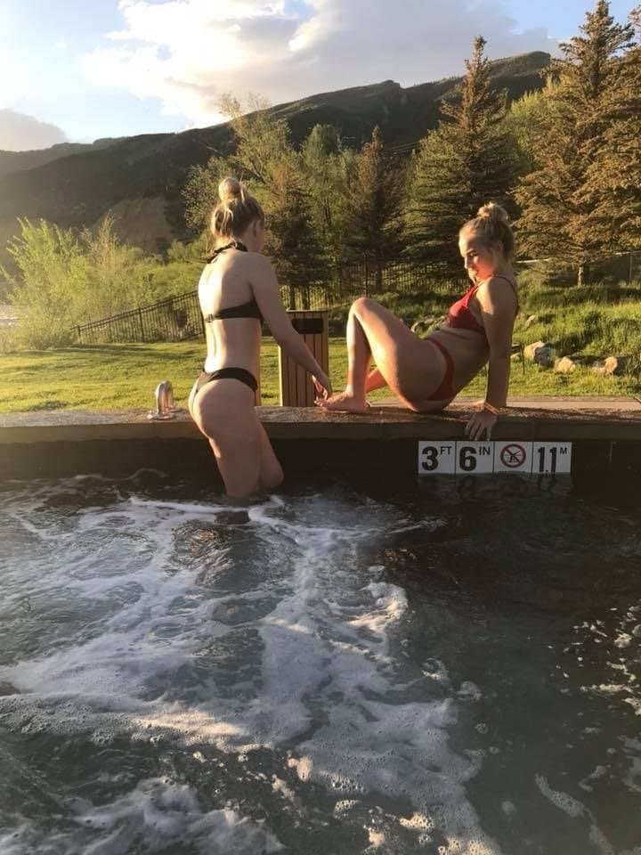 She doesnt care about her bf at parties