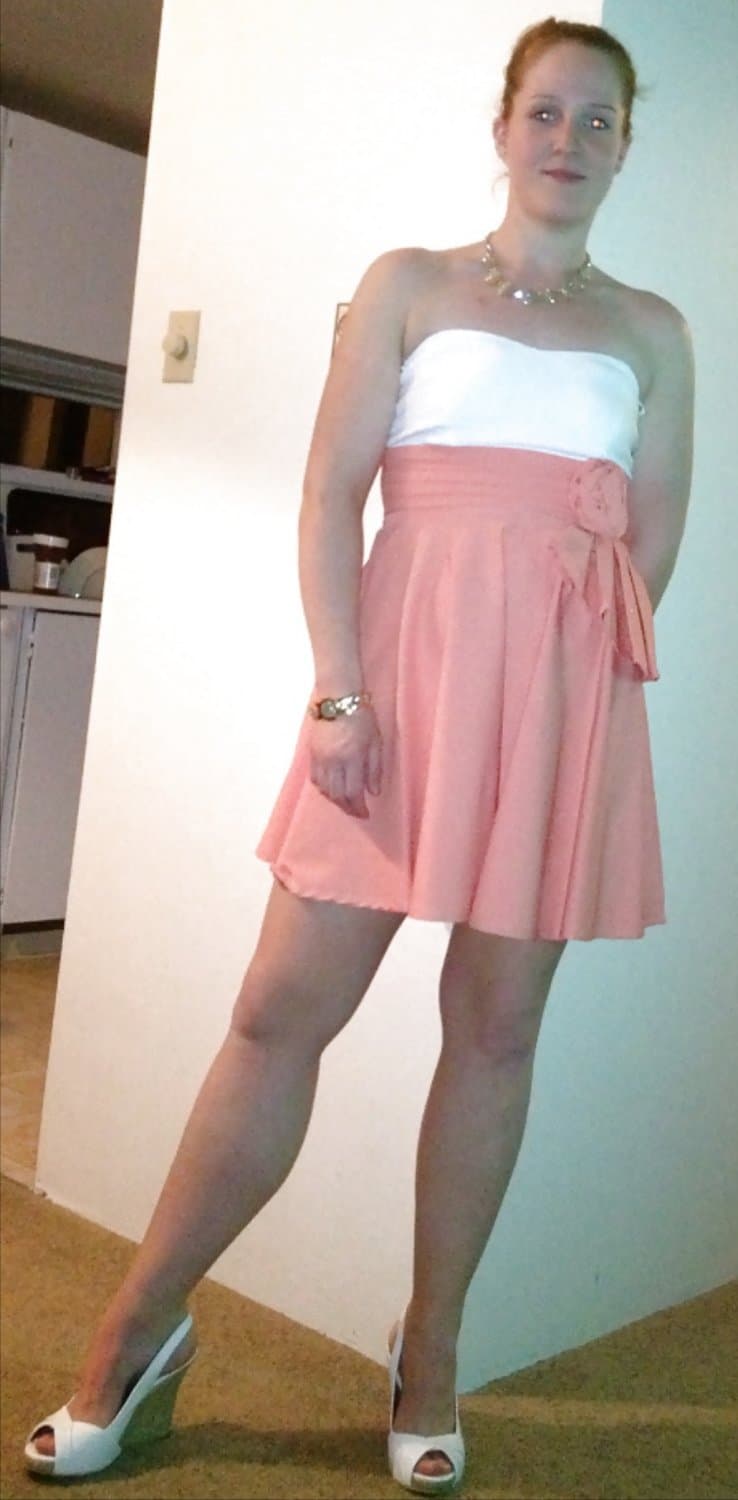 Blonde shared wife. Swingers.