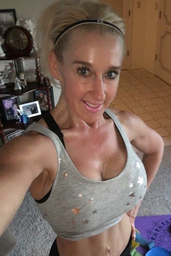 Blonde cougar high school teacher rides