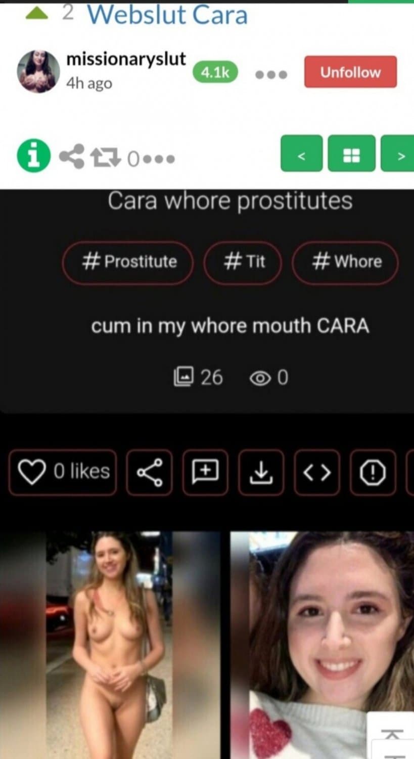 "CARA THE CUNT "!! WHITE CUM ON MY FACE/BLACK CUM IN MY WHORE MOUTH!!