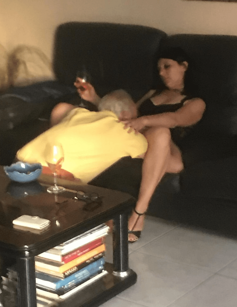 Dirty slut fucks an 80 year old man, huge age gap